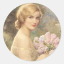 Buscar mujeres hermosas pegatinas Flores