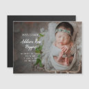 Buscar nacimiento moderno invitaciones Simple