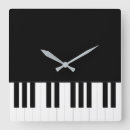 Buscar piano relojes de pared Blanco
