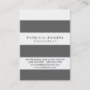 Buscar rayada tarjetas de visita Para ella