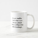 Buscar controladores aéreos tazas Divertido