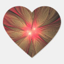 Buscar fractal corazon pegatinas Flores
