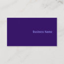 Buscar violeta tarjetas de visita Simple