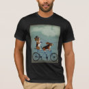 Buscar bicicleta hombre camisetas Perros graciosos