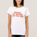 Buscar cerebros mujer camisetas Sarcasmo