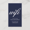 Buscar wifi tarjetas de visita Red