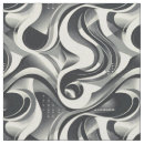 Buscar negro y gris telas Abstracto