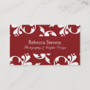 Buscar sangría tarjetas de visita Elegante