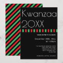 Buscar kwanzaa invitaciones Tipografía