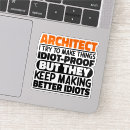 Buscar arquitecto pegatinas Estructura