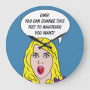 Buscar funny relojes de pared Para ella