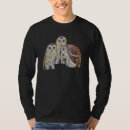 Buscar búhos camisetas Vector