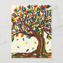 Buscar árboles coloridos postales Otoño