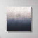 Buscar azul y gris lienzos Elegante