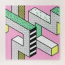 Buscar los años 90 puzzles Abstracto