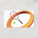Buscar coche tenis de tarjetas de visita Deporte