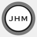 Buscar gris blanco negro pegatinas Monograma