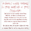 Buscar activismo animal pegatinas Alimento