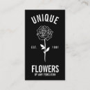 Buscar flores negras tarjetas de visita Para todos