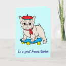 Buscar el profesor francés tarjetas Para todos