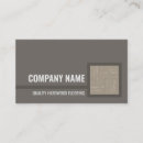 Buscar madera dura tarjetas de visita Carpintero