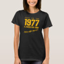 Buscar leyenda desde 1977 camisetas Cumpleaños