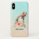 Buscar jirafa del bebé iphone fundas Naturaleza