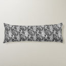 Buscar pavo real blanco cojines Blanco y negro