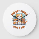Buscar patas relojes de pared Gato
