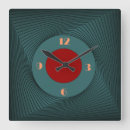 Buscar color rojo oscuro relojes de pared General y unisex