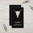 Buscar toro tarjetas de visita Occidental