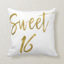 Buscar fiesta del dulce 16 cojines Cumpleaños