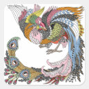 Buscar fénix pegatinas Pájaro místico