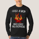Buscar salsa caliente camisetas Jalapeno