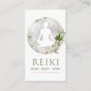 Buscar espiritual tarjetas de visita Reiki