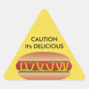 Buscar alimento triangulares pegatinas Comer