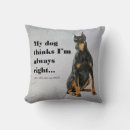 Buscar doberman cojines Animal