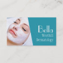 Buscar masaje facial tarjetas de visita Piel