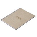 Buscar arpillera cuadernos Elegante