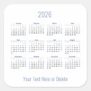Buscar calendarios pegatinas Año