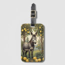 Buscar burro etiquetas para maletas Animal de granja