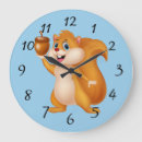 Buscar ardillas lindas relojes de pared General y unisex