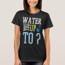 Buscar lluvia camisetas Agua de lluvia