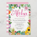 Buscar luau invitaciones Acuarela