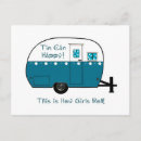 Buscar remolque retro postales Vintage