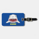 Buscar tiburón etiquetas para maletas Océano