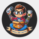 Buscar geek pegatinas Jugador