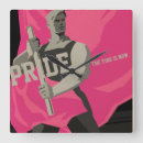 Buscar bandera gay relojes de pared Arcoiris