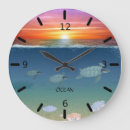 Buscar amanecer relojes de pared Agua