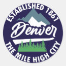 Buscar denver colorado pegatinas Retro